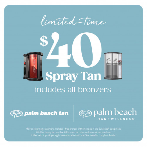 KCI & TYL Locations Web Coupon - $40 Spray Tan