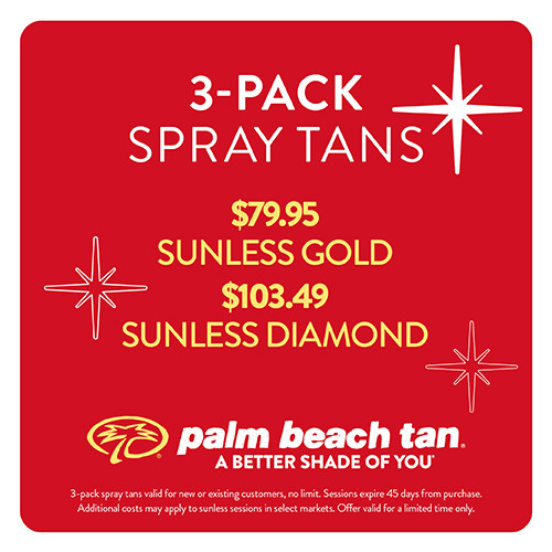 3-Pack $79.95 Sunless Gold /$103.49 Sunless Diamond