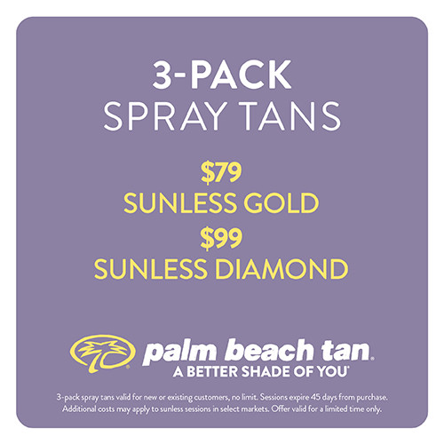 3-Pack $79 Sunless Gold /$99 Sunless Diamond